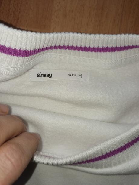 Mikina široký strih veľ.s sinsay, sinsay,s