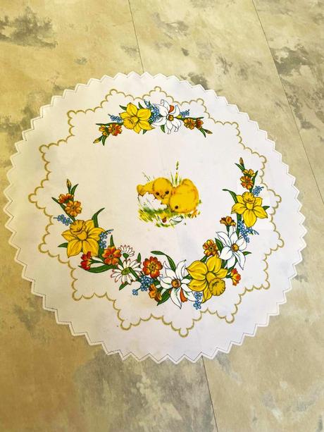 Teflónové obrúsky na veľkú noc/ 5 ks,