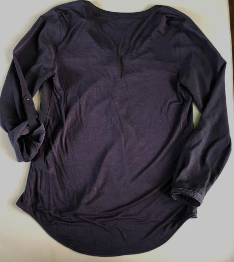 40/l orsay blúzka, vrch, s roll-up rukávom, orsay,l