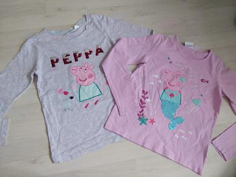 Tričká č.134-140 peppa, 134