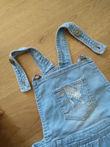 Riflová sukňa frozen, 104