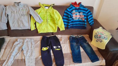 Mix oblečenia 98-104, 104–116