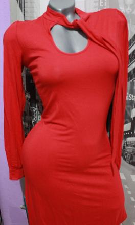 Sexy cervene saty, s