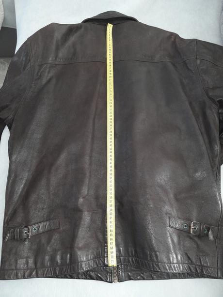 Koženná bunda vel.52, xl