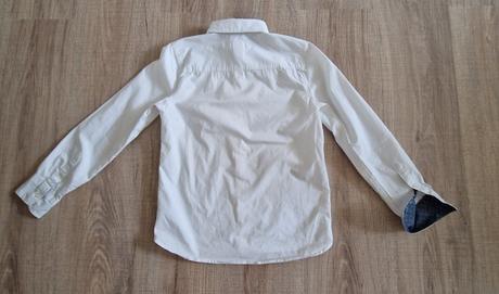 Biela košeľa h&m 140, h&m,140