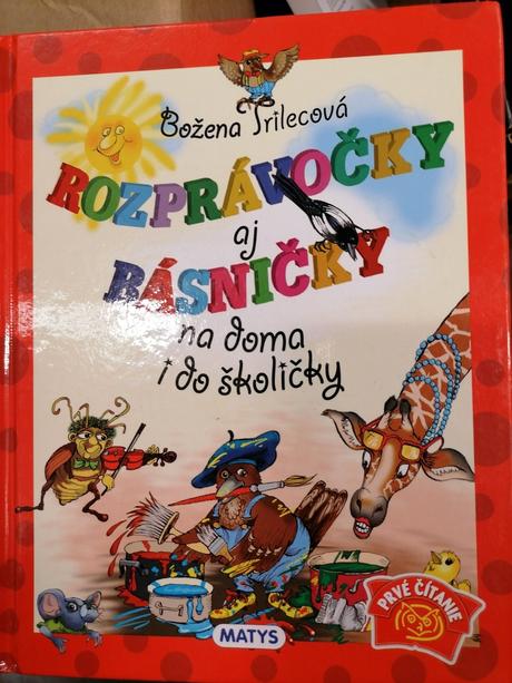 Kniha rozpravocky aj básničky na doma aj do skolky,