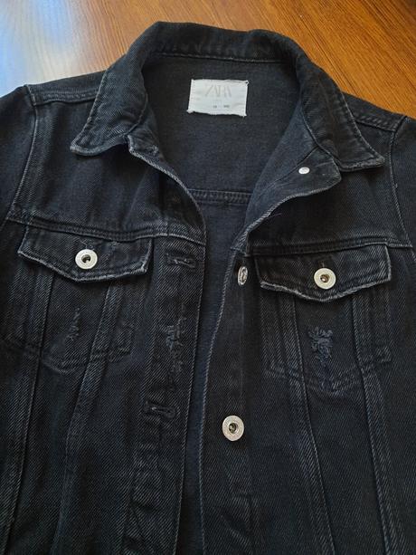 Riflová bunda zara, zara,140