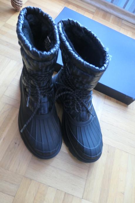 Karl lagerfeld orig. monogram cizmy/snehule 39/40, karl lagerfeld,39