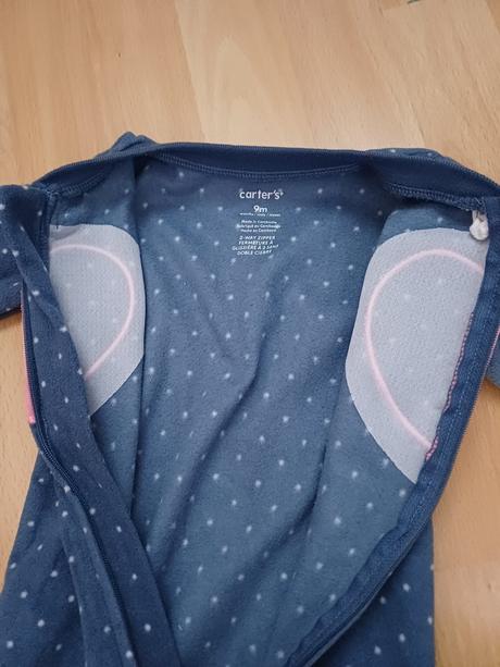 3x teplé pyžamko v.74/6-9 mesiacov, carter's,74