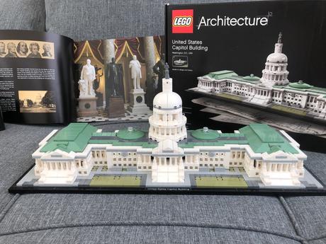 Lego architecture united states capitol building, 