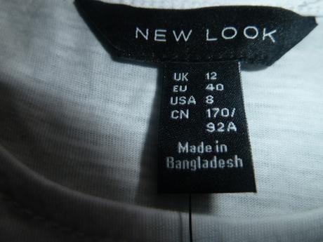 Tielko s vyšívaným spodkom, new look,40