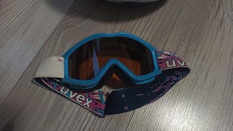 Lyžiarska prilba+okuliare, uvex,xs