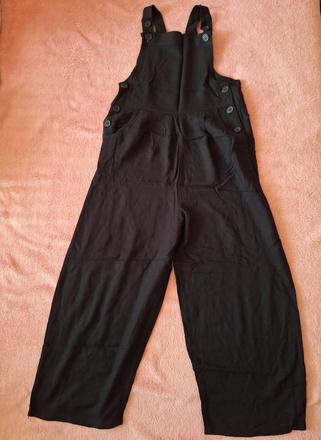 Čierne nohavice na traky, lindex,134