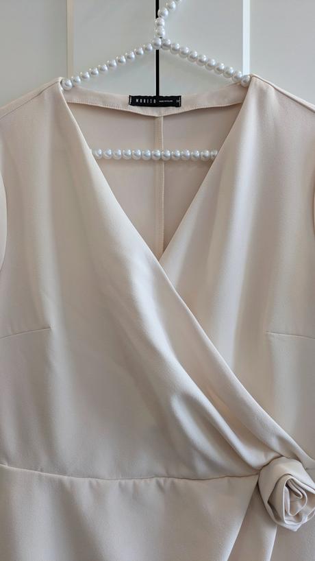 Krémové šaty mohito, mohito,m