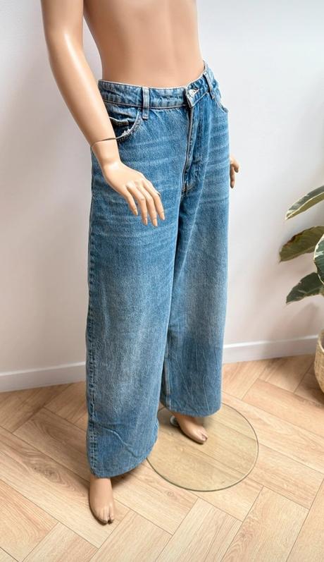 Rifle zara baggy barrel jeans 40/42, zara,40