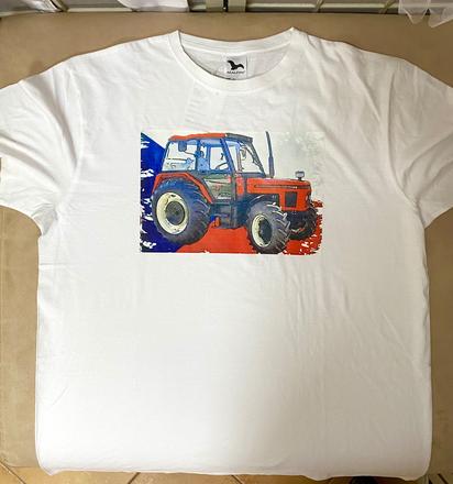 Pánske tričko-traktor - xxl, xxl