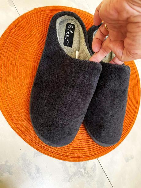 Teplé huňaté papuče 42/43, 42