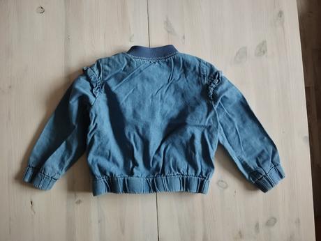 Riflová bombera, h&m,98