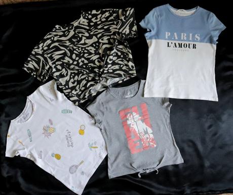 Tričká - cena spolu, h&m,146