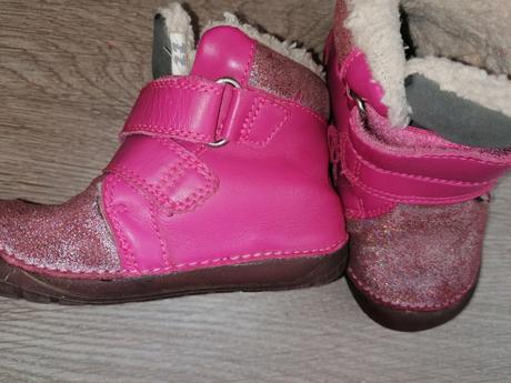 Zimné topánočky cyklamenove, d.d.step,22
