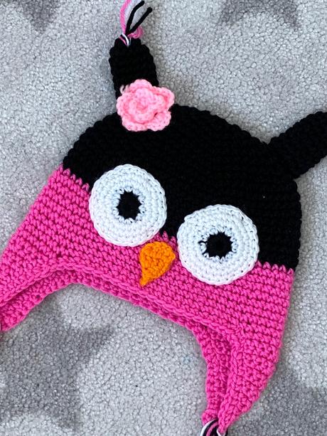 Čiapka hand made sova, 74