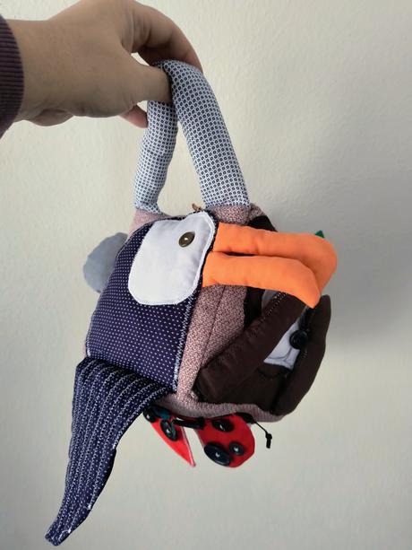 Didaktická montessori látková kocka, 