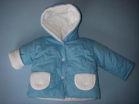 Nenosená bundička s nohavicami - oba vyteplené, 68