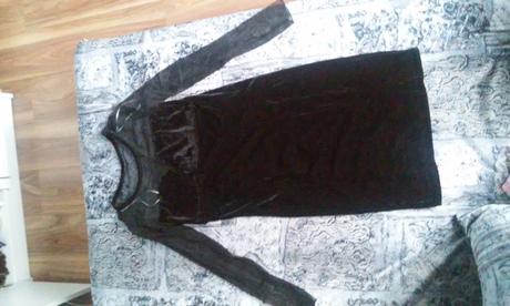 Čierne krátke šaty, alles,s