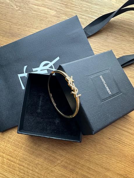 Nový nenosený náramok na ruku ysl, yves saint laurent