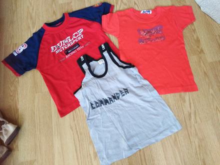2xtričko a tielko pre chlapca na 6/7rokov, 116