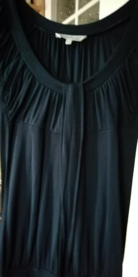 Tmavomodré bavlnené tricko, clockhouse,xs