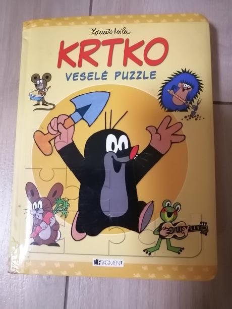 5x veselé puzzle krtko, 