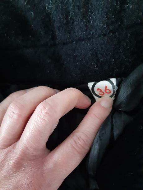 Dámsky zimný kabát, 36