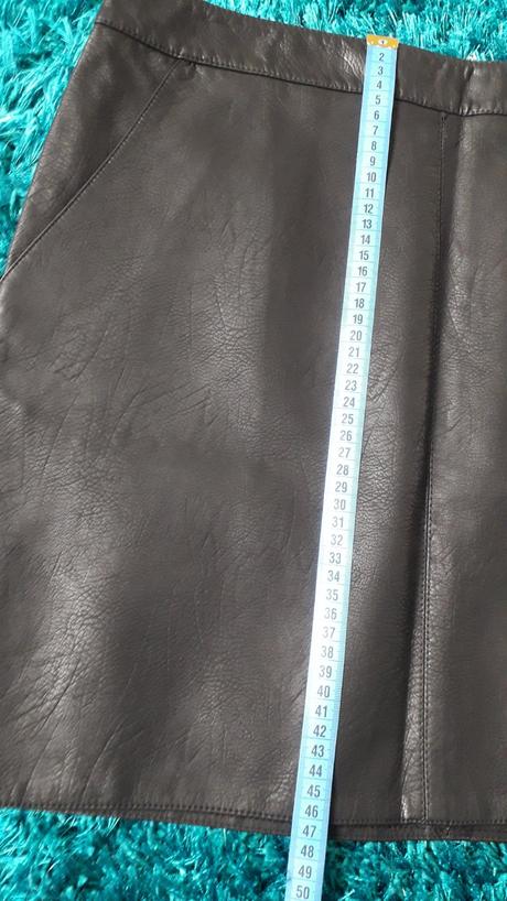 Sukňa kožena, dorothy perkins,xxl