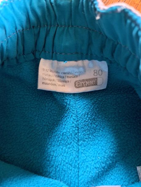 Zateplené nohavice 80, ergee,80