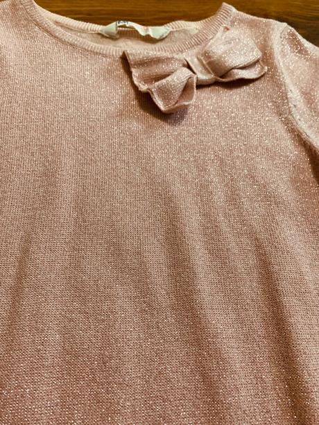 Trblietavé šaty, h&m,134