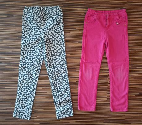 2x nohavice, 116/122, pepperts,116