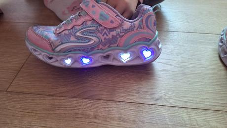 Tenisky svetielkujúce, skechers,32