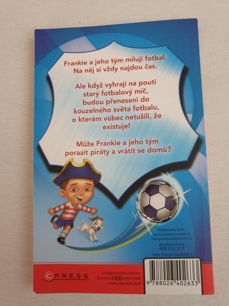 Frankův kouzelný fotbal 1 - frankie a piráti,