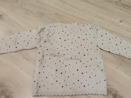 Dievčenský sivy svetrík na gombíky, dopodopo,74