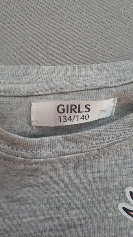 Dievčenské tričko s dlhým rukávom, pepco,134