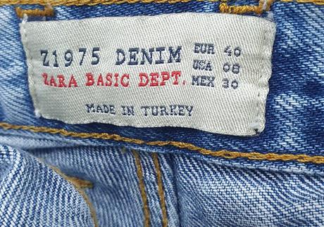 Dámske rifľové kraťasy zara, zara,40