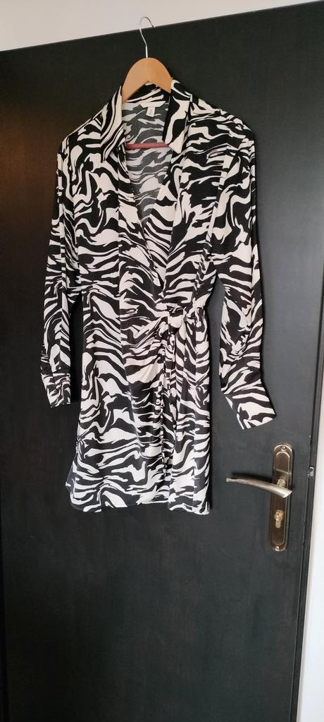 Šaty zavinovacie s/ m/ l, h&m,m