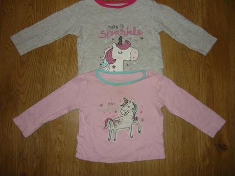 Tričká s dlhým rukávom -80, primark,80