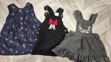 3x šaty veľ.80, f&f,80