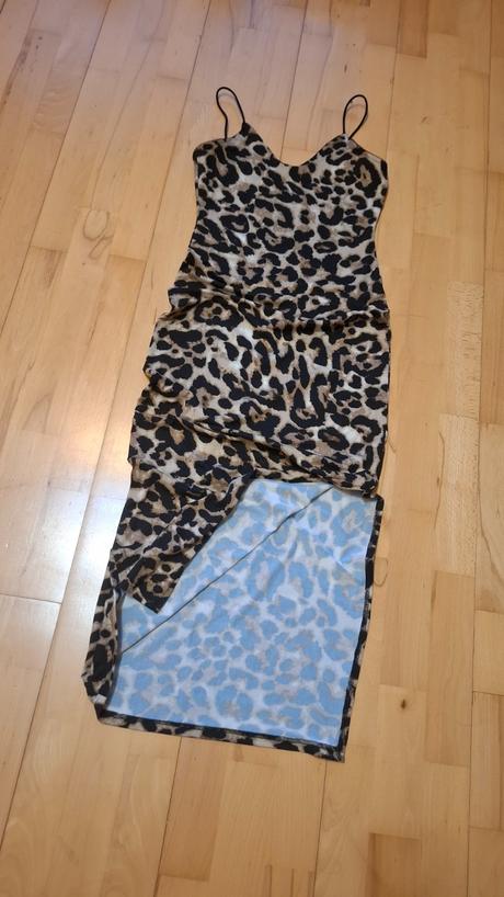 Leopard midi saty, sinsay,s