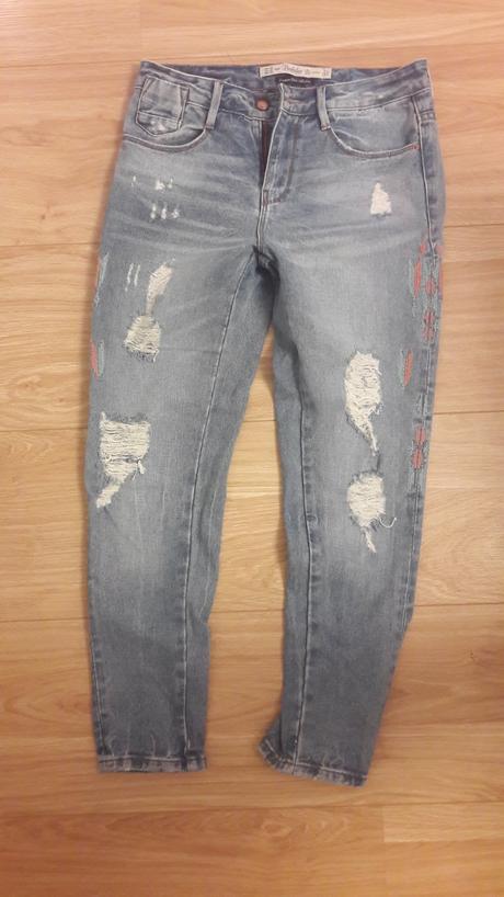 Džínsy, zara,24