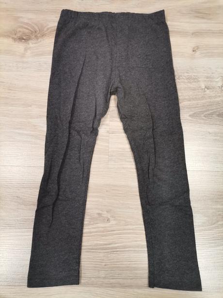 Dievčenské tmavosive legíny 3-4 roky, 98