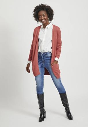 Dámsky kardigan vila - dusty cedar, s