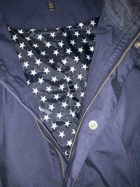 Parka love label s/m, s